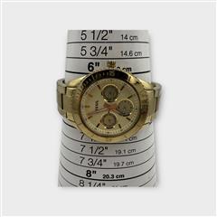 Fossil Stella ES2820 Women's Stainless Steel Gold Analog Dial Quartz Watch